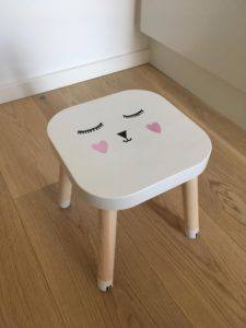 ikea hack flisat taburet diy