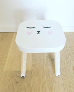 ikea hack flisat taburet diy