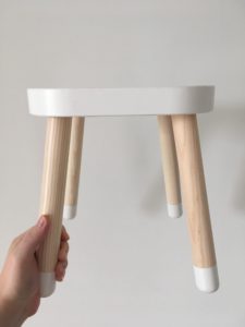 ikea hack flisat taburet diy