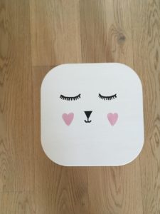 ikea hack flisat taburet diy